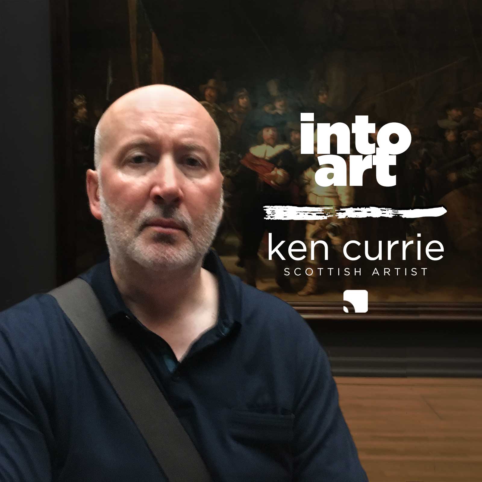 INTO ART Peter Thomson with Ken Currie Into Creative